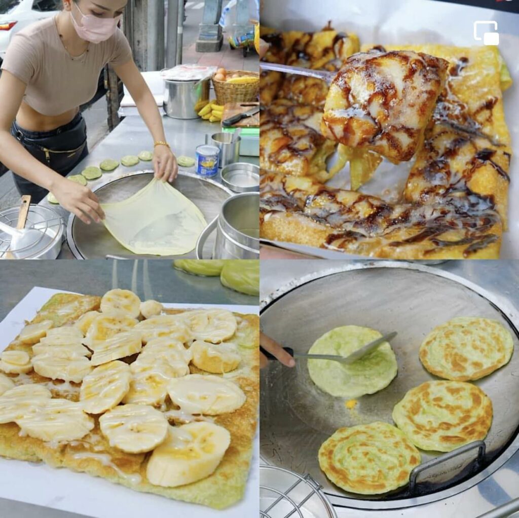 香蕉煎餅製作